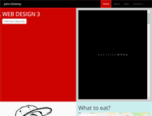 Tablet Screenshot of johnchimmy.com